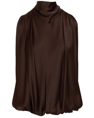 Semicouture Blouses - Marrone