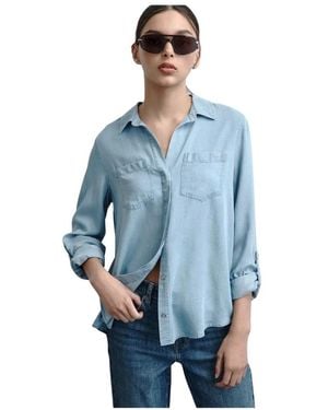 DKNY Denim Shirts - Azul
