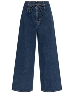 Etro Wide Jeans - Azul