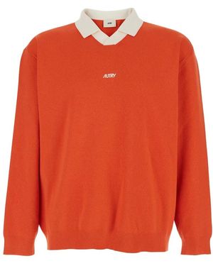 Autry Polo Shirts - Orange