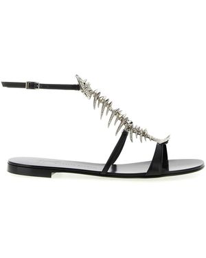Giuseppe Zanotti Slim Sandalen - Metallic
