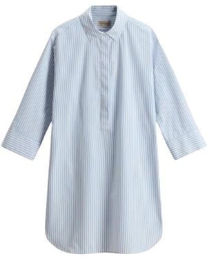 Woolrich Shirt Dresses - Blue