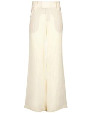 Johanna Ortiz Weite Leinenhose - Natur