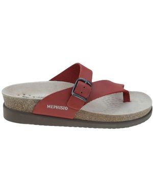 Mephisto Flip Flops - Rouge