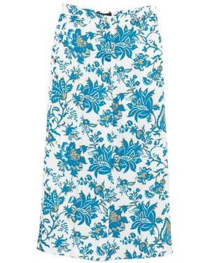 Etro Wijde Broek - Blauw