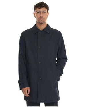 BOSS Single-Breasted Coats - Blu