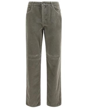 Brunello Cucinelli Corduroy Broek - Grijs