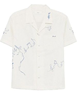 DUNST Short Sleeve Shirts - Blanc