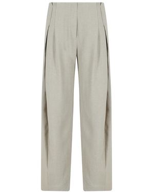 IRO Broeken ,Groen ,Leer Sonja Broeken - Grijs