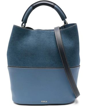 Furla Tassen ,Blauw ,Handbags