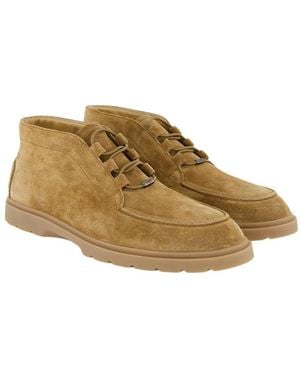 Tod's Lace-Up Boots - Natural