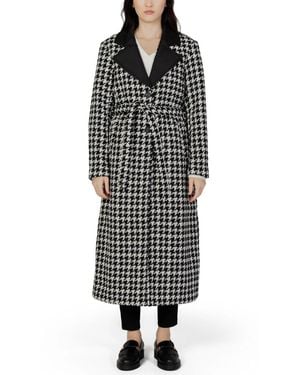 ONLY Belted Coats - Negro