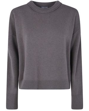 Mrz Round-Neck Knitwear - Gris