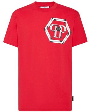 Philipp Plein T-Shirts - Rosso