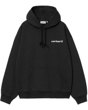 Carhartt Hooded Caps Sweat - Schwarz