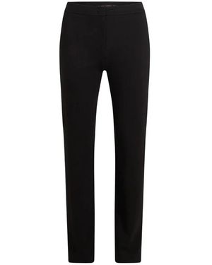 KARL LAGERFELD Slim-Fit Trousers - Black