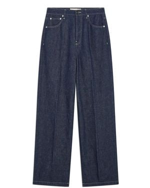 Semicouture Wide Jeans - Azul