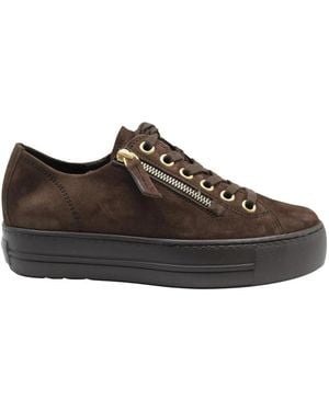 Paul Green Schoenen ,Bruin ,Steyr Sneaker