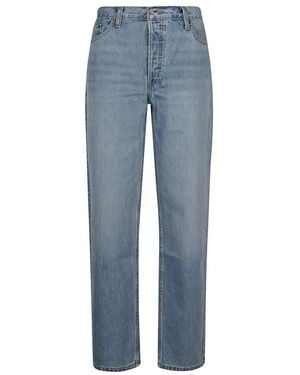 RE/DONE Straight Jeans - Bleu