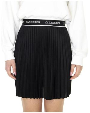 Lacoste Rokken ,Zwart ,Polyester Korte Rok