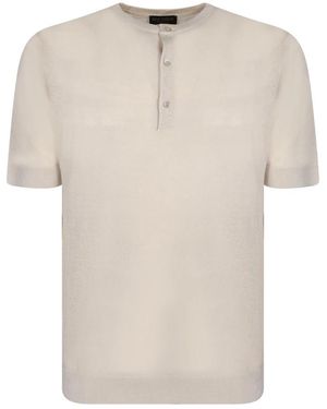 Dell'Oglio Polo Shirts - Natural