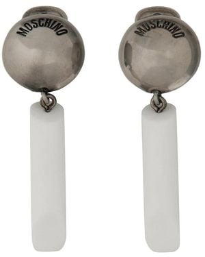 Moschino Earrings - Bianco