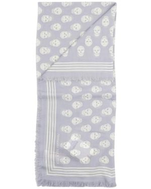McQueen Winter Scarves - Grey