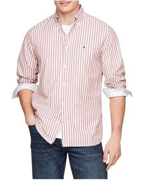 Tommy Hilfiger Casual Shirts - Red