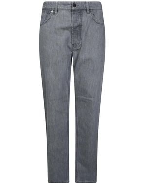 Stone Island J100005 Gerades Jeans - Grau