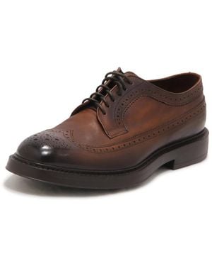 Doucal's Laced Shoes - Brown