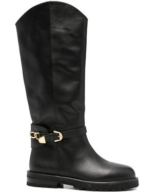 ADRIANNA FERETTI High Boots - Negro