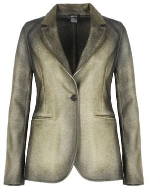 Avant Toi Einknopf-Blazer - Grün