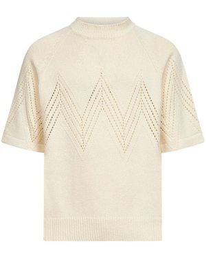 Jil Sander Round-Neck Knitwear - Natural