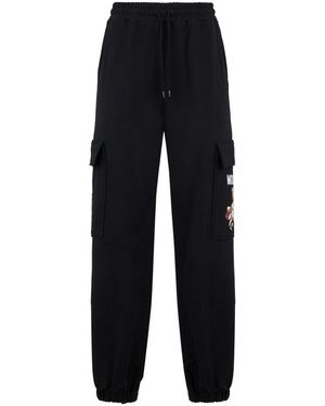 Moschino Sportbroek Met Zakken - Blauw
