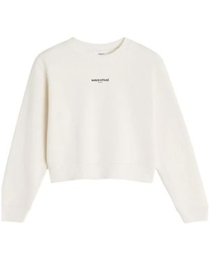 Maison Kitsuné Sweatshirts - White