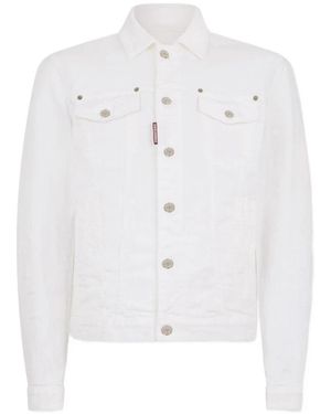 DSquared² Denim Jackets - White