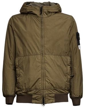 Stone Island Light Jackets - Green