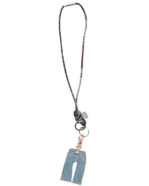 Acne Studios Accessoires ,Veelkleurig ,Porte-Clés - Metallic