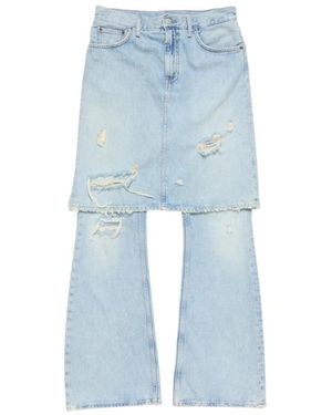 Acne Studios Flared Jeans - Azul