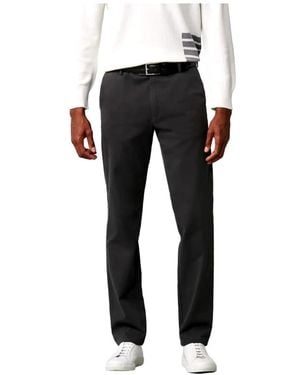 Meyer Straight Trousers - Black