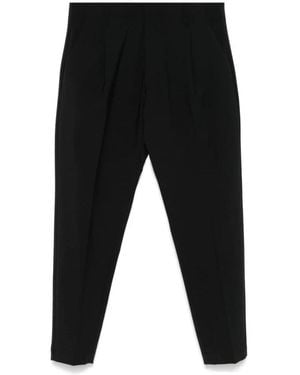 Dondup Straight Trousers - Black