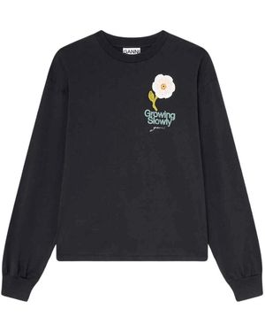 Ganni Sweatshirts - Blauw