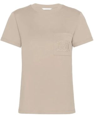 Max Mara Papaia Body Top - Naturel