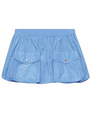 MSGM Short Skirts - Blue