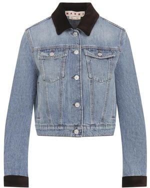 Marni Denim Jackets - Blue