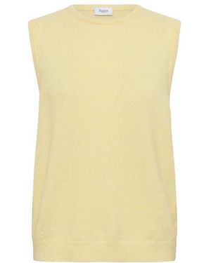 Saint Tropez Round-Neck Knitwear - Yellow