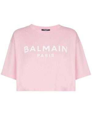 Balmain T-Shirts - Pink