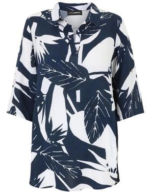 Doris Streich Schlupfbluse - Blau