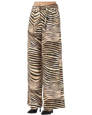 Just Cavalli Wide Trousers - Neutro