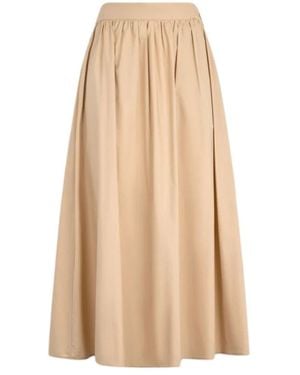 Liu Jo Maxi Skirts - Natural